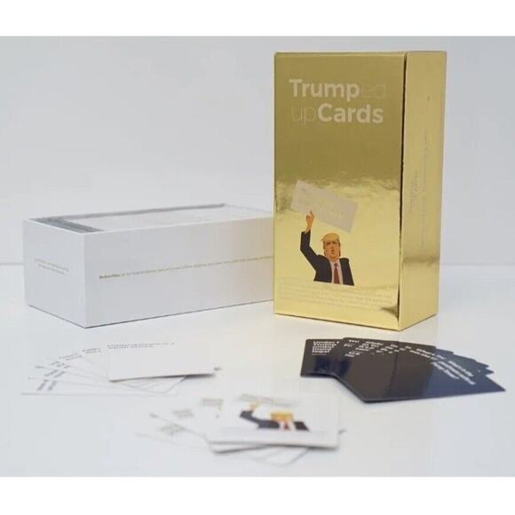 Donald J. Trump Trumped Up Cards: The World's Biggest Deck Satire Card Game - Picture 1 of 13